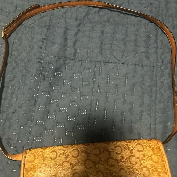 Celine Tan Leather Shoulder Bag - Picture 6 of 12